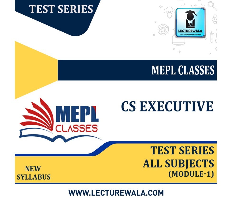 CS EXECUTIVE - TEST SERIES - MODULE 1 COMBO (ALL 4 PAPERS)